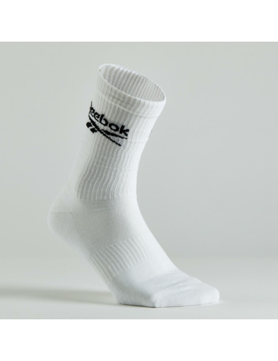 Chaussettes Reebok coton hautes - lot de 3