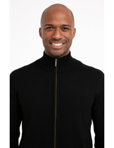 Gilet Uni Détails Camel