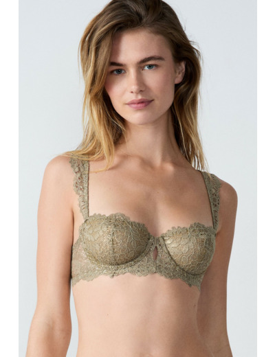 Soutien-gorge N.9 - Balconnet irisé,Soutien-gorge N.9 - Balconnet irisé;${refinementColor}