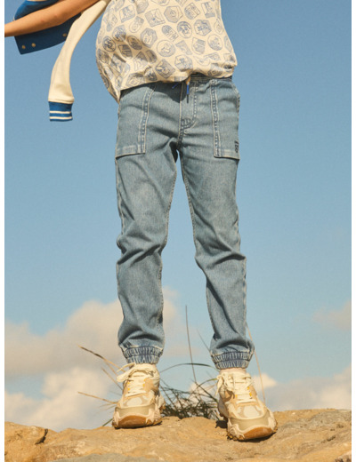 Pantalon confortable en denim