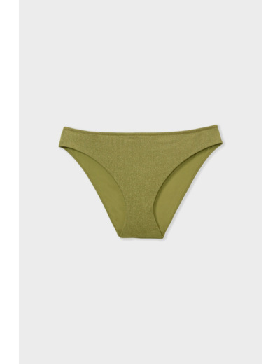 Culotte de bikini bas de maillot pailleté