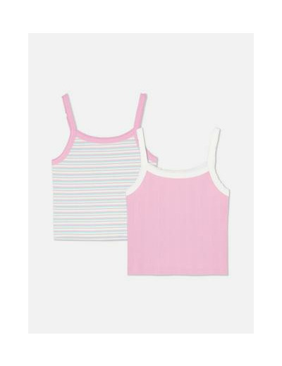 1,5–8 ans | 2 débardeurs côtelés