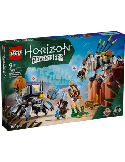ALOY ET VARL CONTRE TESTUDIEN ET DENTS DE SCIE - LEGO® HORIZON ADVENTURES 77037